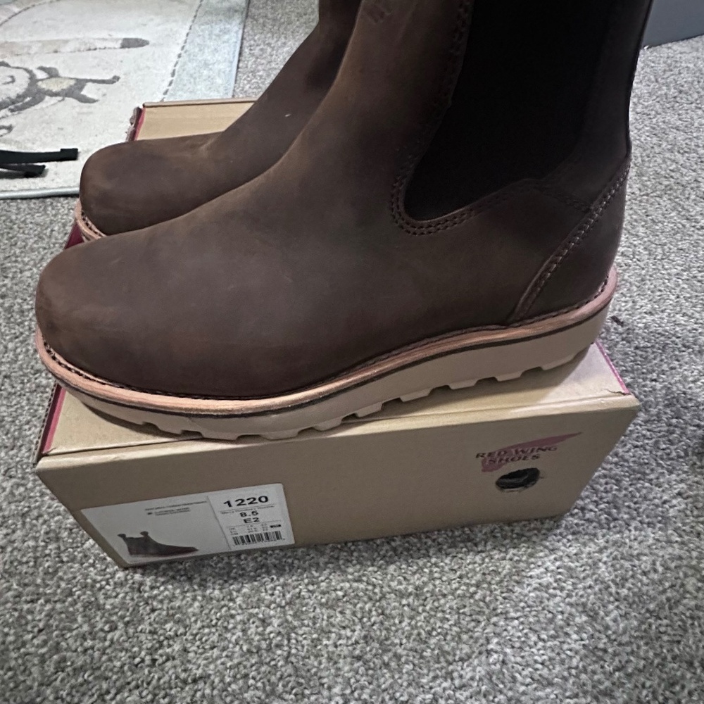 Red wings boots 1220